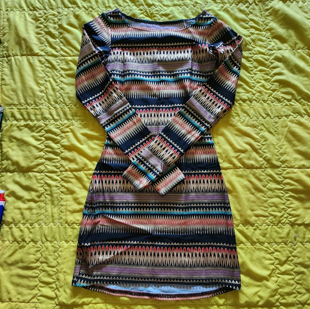Blackmilk Multicolor Patterned Dress